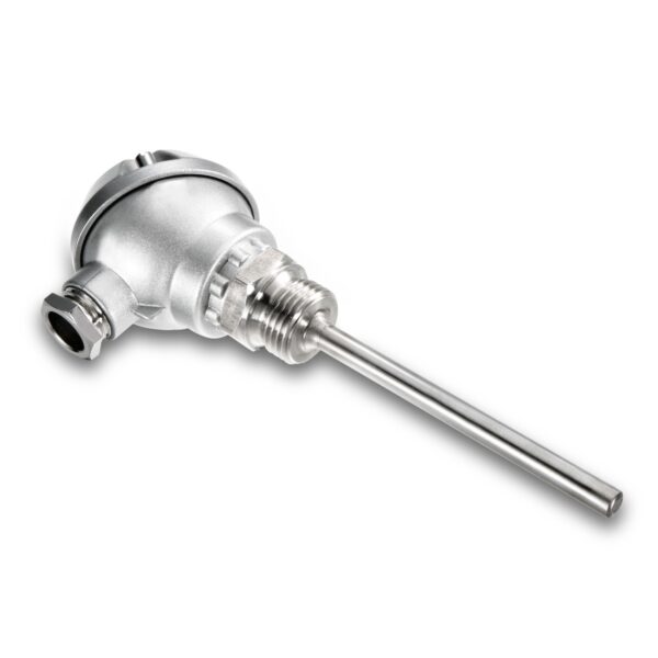 Zavrtni senzor G1/2" MA-glava do 400°C uključujući termoelement Tip K, J