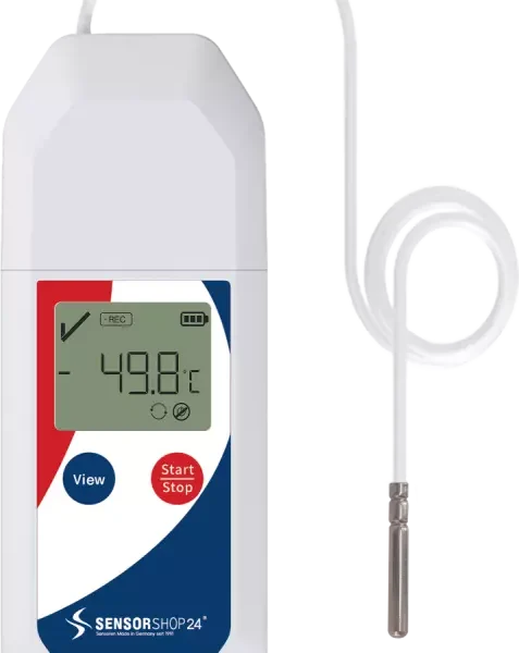 ClimateLog24 – Višekratni temperaturni data loger sa eksternim senzorom i displejem (-50°C do +70°C)