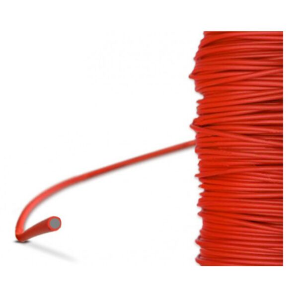 PFA jednožični crveni (-60°C...+250°C)