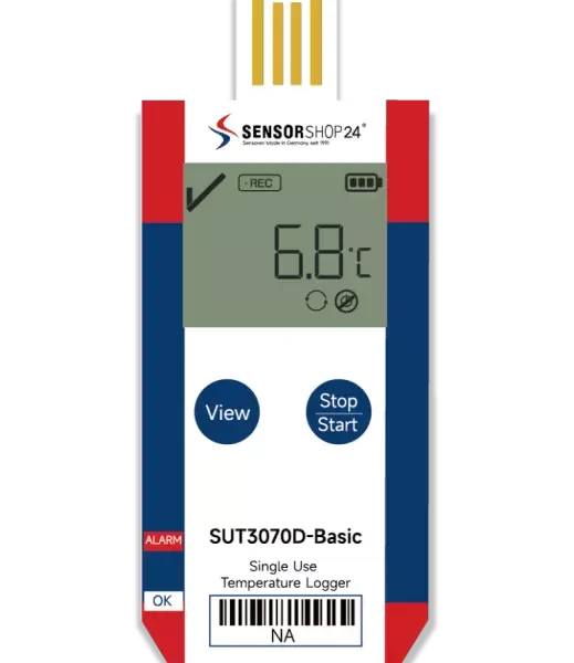 ClimateLog24 – Jednokratni temperaturni data loger sa displejem – Basic (-30°C do +70°C)
