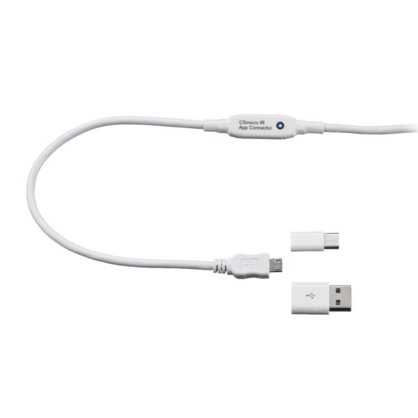 Optris CSmicro LT15 Volt varijanta - infracrveni termometar (0‑5V/0-10V) - nije za gole metalne površine - USB komplet za programiranje